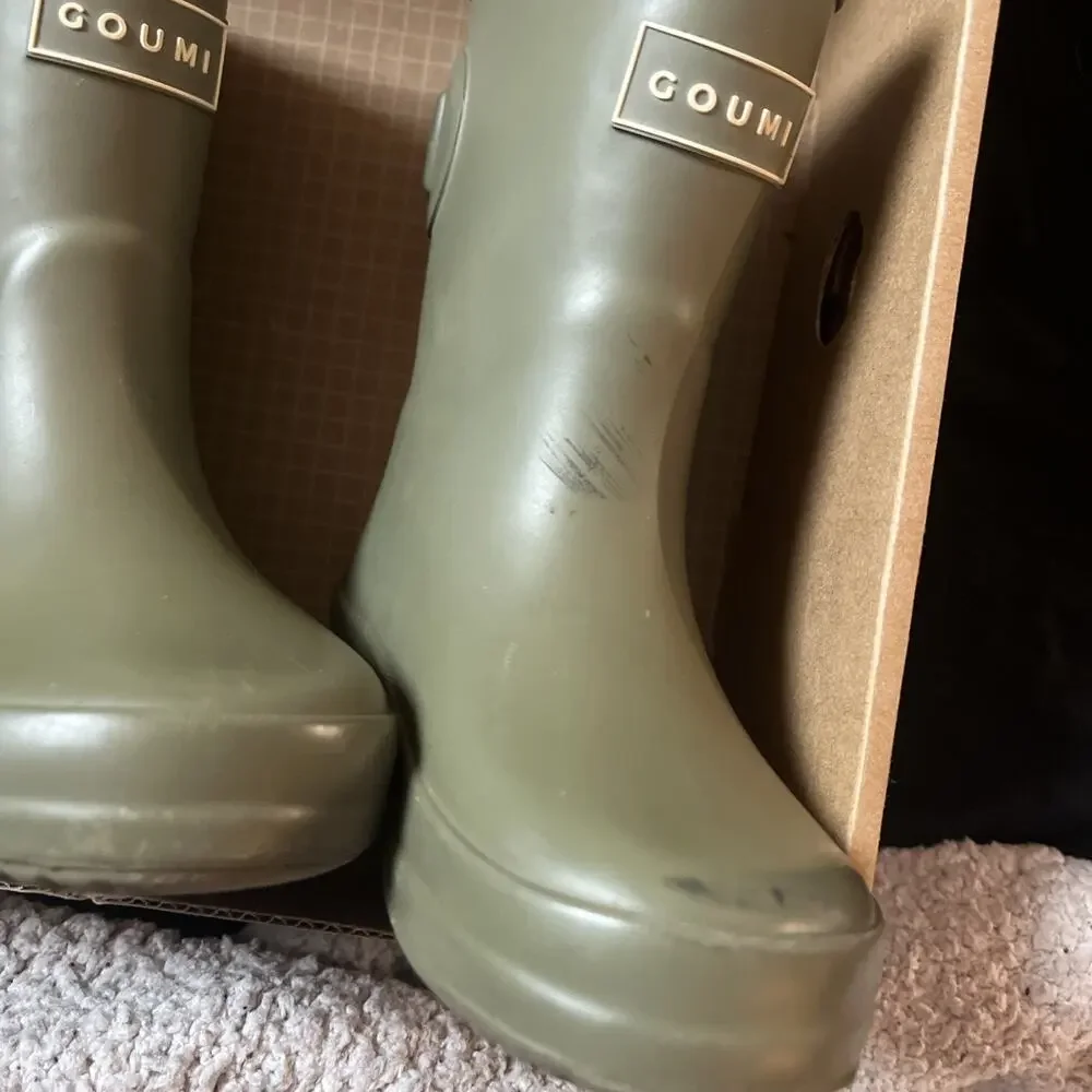 Goumi Toddler- Sage Green Rain Boots Size Toddler 6 - Muddies